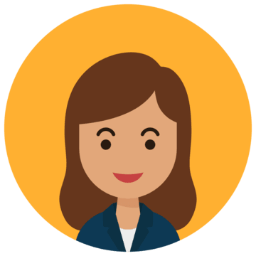 pngtree women cartoon avatar in flat style png image_6110776